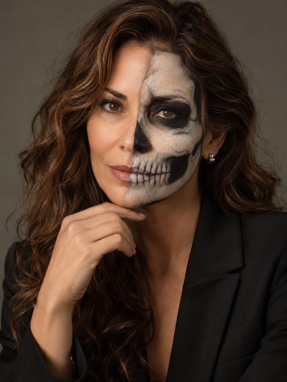 Skeleton Glam Halloween style preview