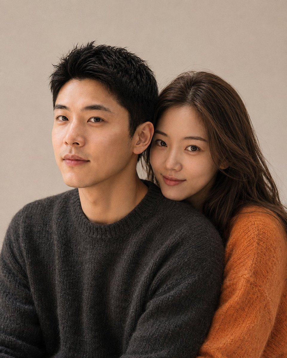 Korean Magazine Couple Portrait