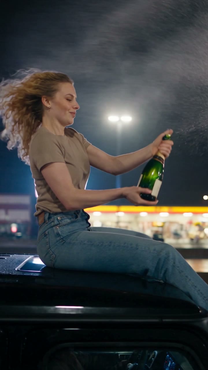 Champagne Shoot on G-Class AI Video Generator AI trend cover