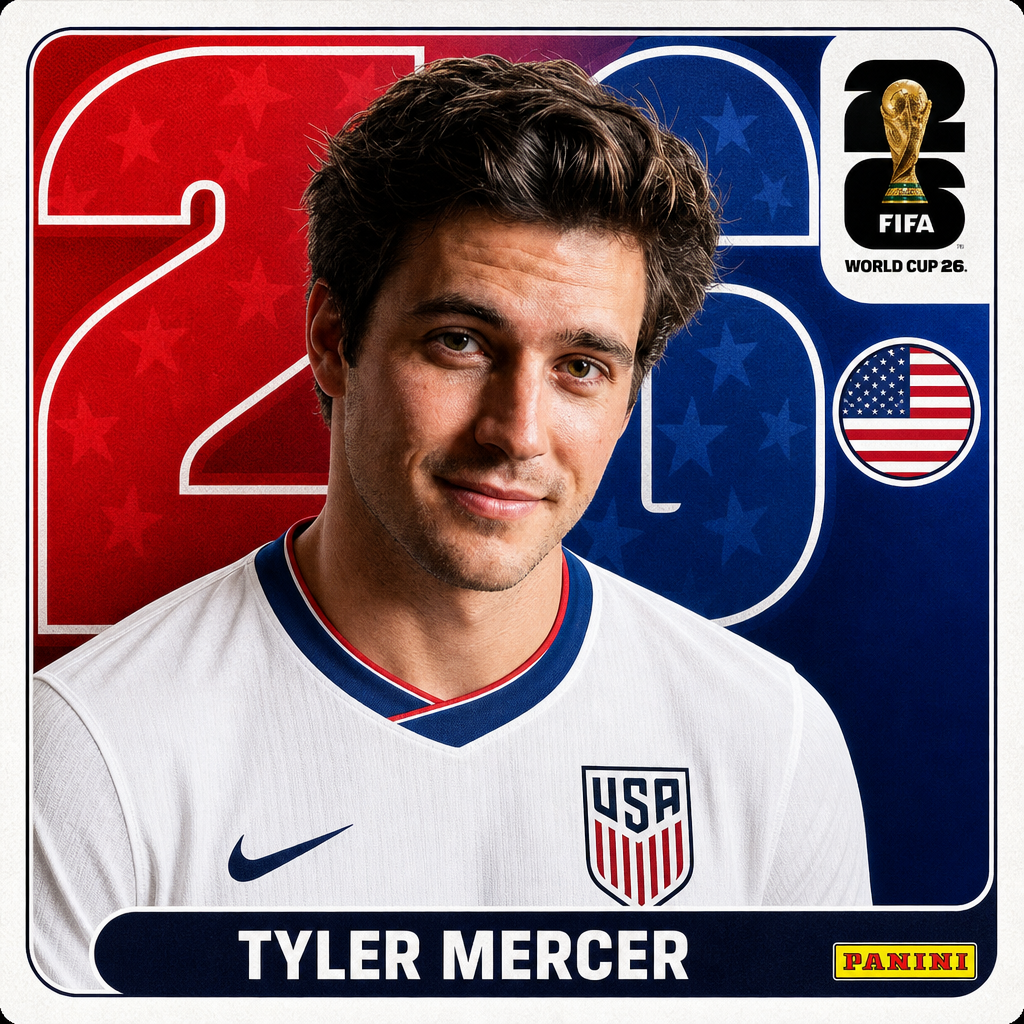 ๐ด World Cup 2026 Sticker Card